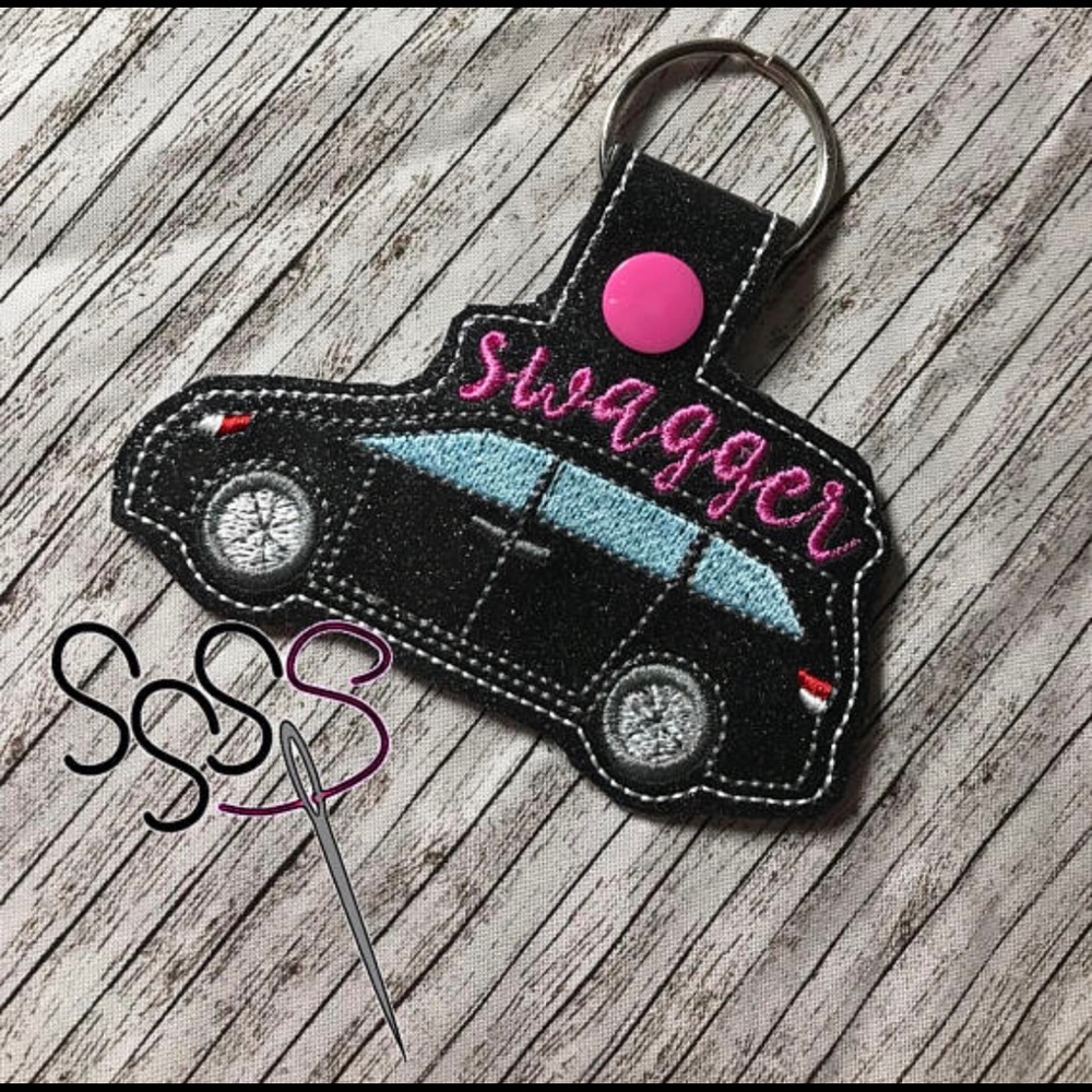 Minivan Swagger Wagon Key Fob Keychain